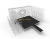 12x10m Ringlock Concert Stage with 2x6m Runway, LED Side Structures and 400mm Circular Truss