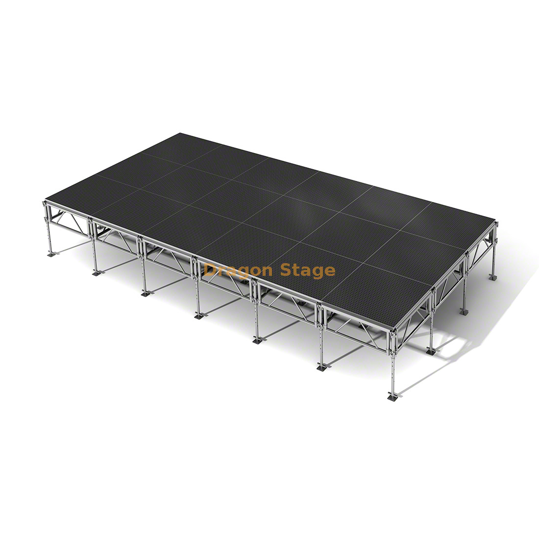 Aluminum Modular Concert Stage Platform 7.32x3.66m （24x12ft）