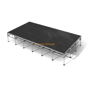 Aluminum Modular Concert Stage Platform 7.32x3.66m （24x12ft）