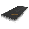 Red Carpet Aluminum Alloy Chorus Stage Folding Performance 12.2x6.1m