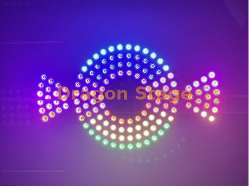 18 Beads Fan-shaped LED Matrix Lights1