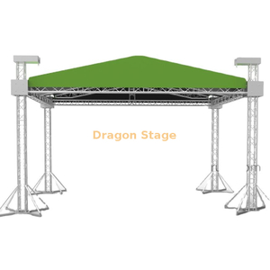 Event Stage System with Roof Truss for Concert 15x8x8m