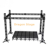 10x7x8m Aluminum Alloy Concert Stage with Lifting Tower Truss