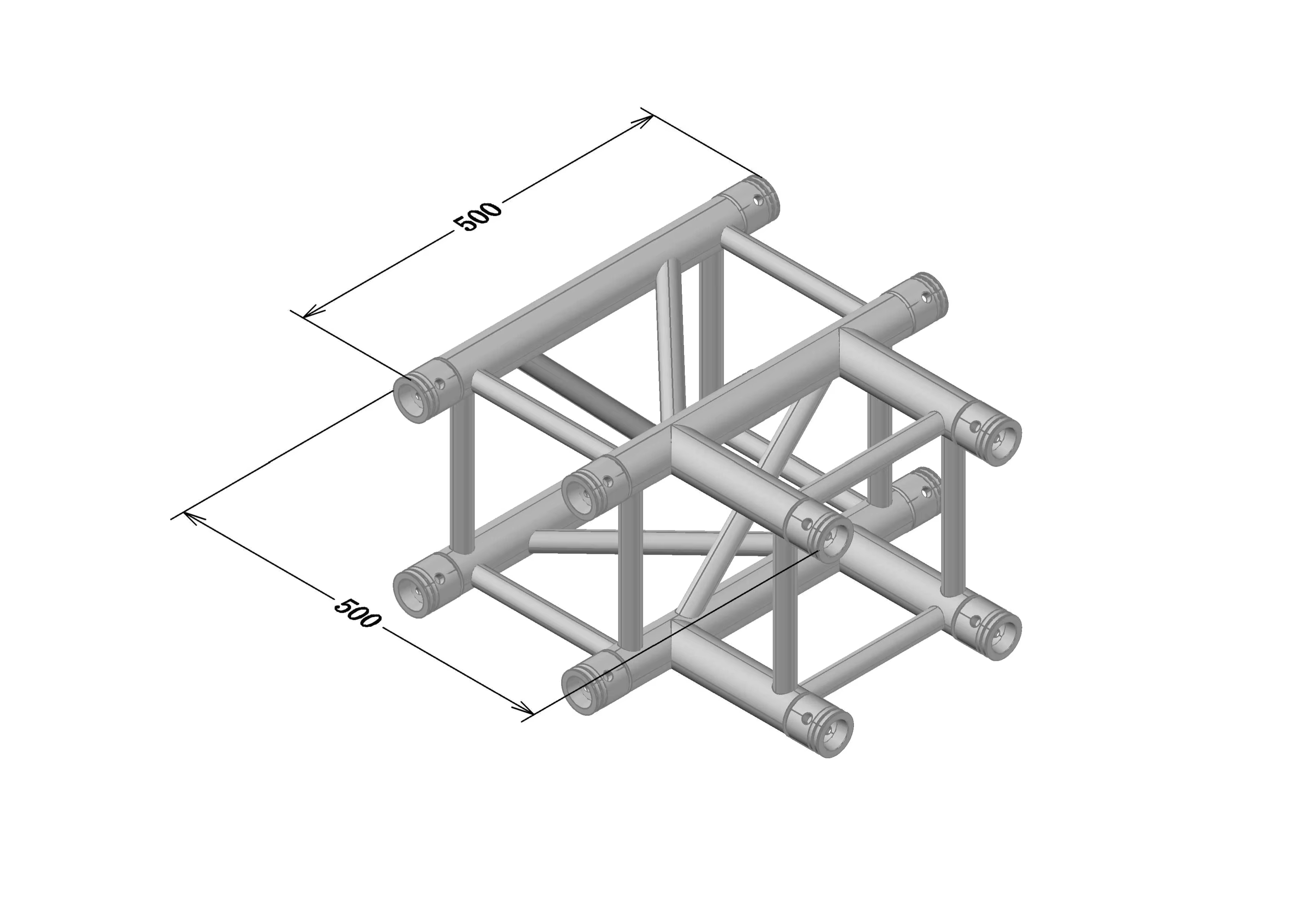 3-Way Standard Truss Corner
