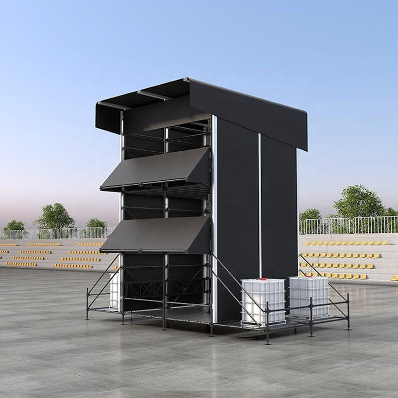 4x4m Multi-Level Hybrid Ringlock FOH Control Tower with Aluminum Roof Frame and Curtain Enclosure.png
