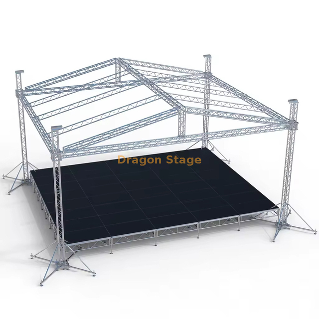 Aluminum Custom Outdoor Stand Booth Event Tent Truss 15x10x5m