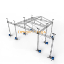 Heavy Duty 6m Wide Speaker Roof Truss Stage 12x10x8m
