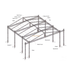 Outdoor Roof Truss Concert Stage 15x15x10m
