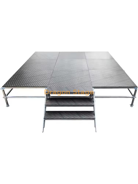 Heavy Layher Stage for Event Concert Outdoor 3.66x3.66m