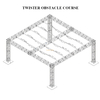 6x6x3m Obstacle Course Ninja Warrior Truss Frame