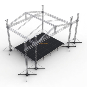 Aluminum Roof Truss Concert Line Array Speaker Lighting Stage Truss 14x11x8m