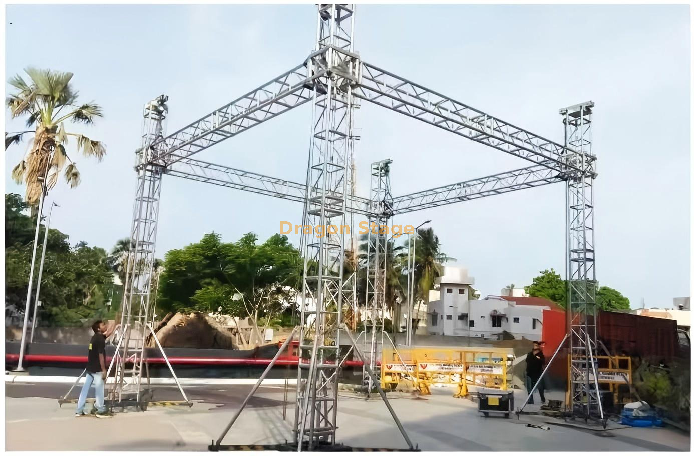 Custom Aluminum Lighting Truss 8x6x8m