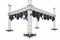 6x3x3m Aluminum Ground Support Lighting Truss System for Small Events