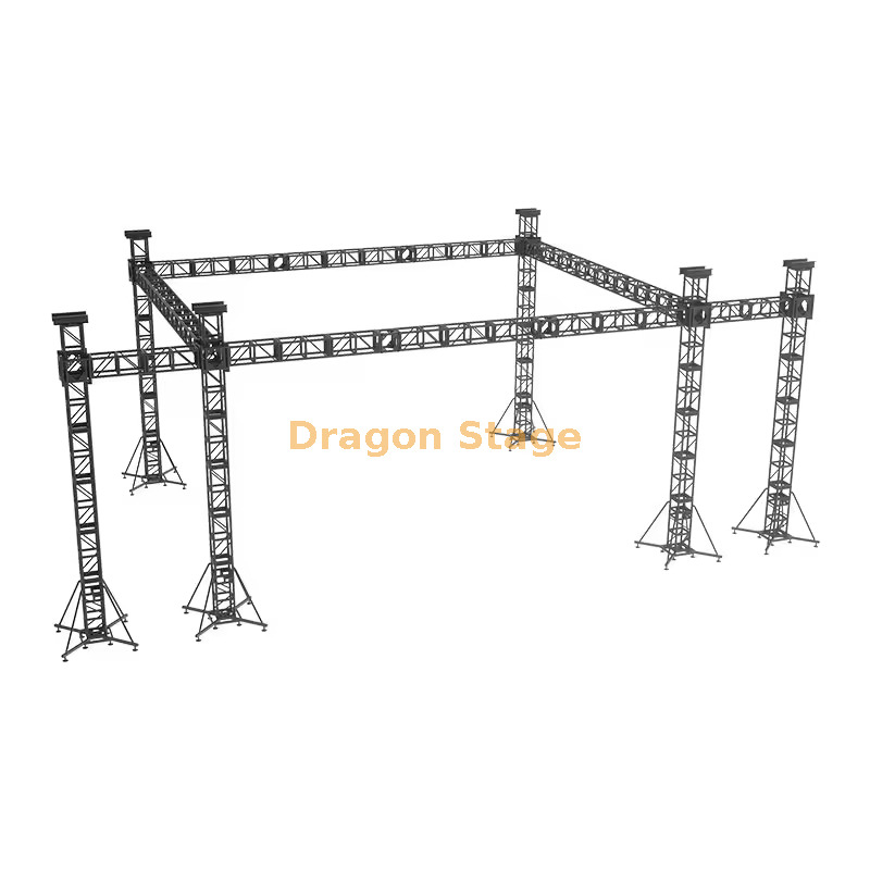 10x8x6m Professional Event Lighting Aluminum Stage Truss