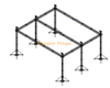 Aluminum Outdoor Concert Trusses 20x17x9m