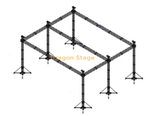 Aluminum Outdoor Concert Trusses 20x17x9m