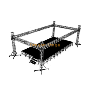 Concert Portable Outdoor Used Stage Truss 15x5x5m