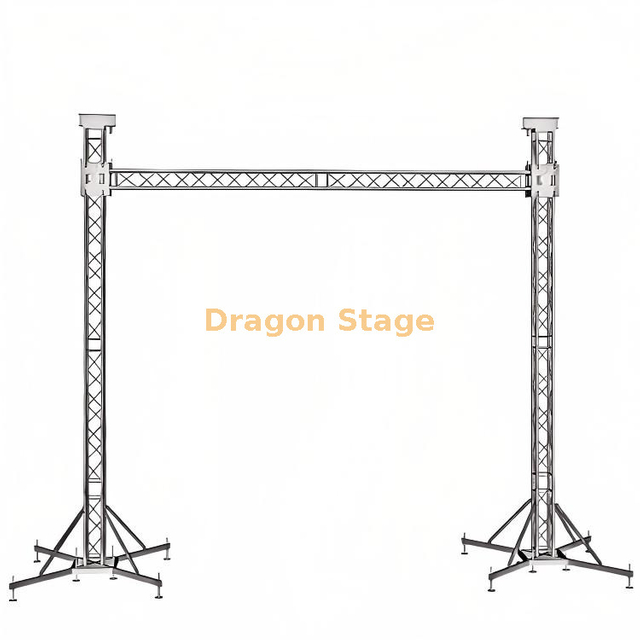 Goal Post 8x6m Exhibition Module Finish Line Stand Truss