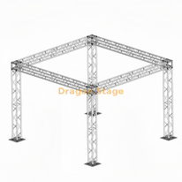 Aluminum Portable Dj Roof Truss Stage 4x4x3m