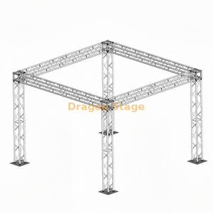 Aluminum Portable Dj Roof Truss Stage 4x4x3m