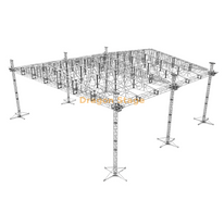 Heavy Duty Aluminum Stage Roof Truss System for Large Outdoor Concert Events 21x18x10m