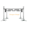 Aluminum None Rooftop Truss Design for Events Concert Outdoor 12x8x8m