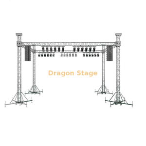 Aluminum None Rooftop Truss Design for Events Concert Outdoor 12x8x8m