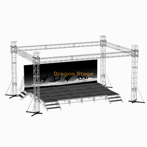 Aluminum Portable Lighting Stage Truss Manufacturers 9x6x4m