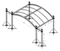 10x7x6m Aluminum Arched Stage Roof Truss System with Speaker Wings