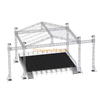 10x5x7m Aluminum Pitched Roof Truss Stage System with Twin 2m Speaker Wings