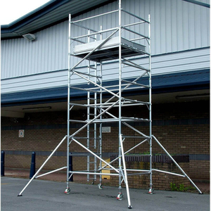 Aluminum Construction Scaffolding with Ladder