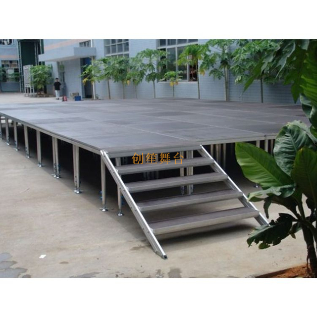shaped adjustable outdoor T Stage