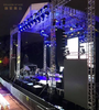 Outdoor Portable Exhibition Concert Events Wedding Stage Lighting Show Speaker Aluminum Truss with Curved Roof LED Display Truss TUV SGS CE 200x100x40ft