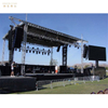 Outdoor Portable Exhibition Concert Events Wedding Stage Lighting Show Speaker Aluminum Truss with Curved Roof LED Display Truss TUV SGS CE 200x100x40ft