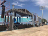 Outdoor Concert Silver Lighting Event Truss 12x9x6m