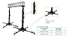 Custom Aluminum Square Truss Stand Crank Stand Lift with LED Screen for Small Event
