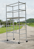 Rolling Mobile Ladder Foldable scaffolding