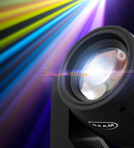 LED 230W Spot Beam Lyre Moving Head Light Focus 6/18 Channel DJ Disco Party Bar Dance Floor Stage Effect Lighting Equipment