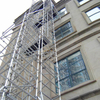 Portable Mobile Double scaffolding with climbing ladder