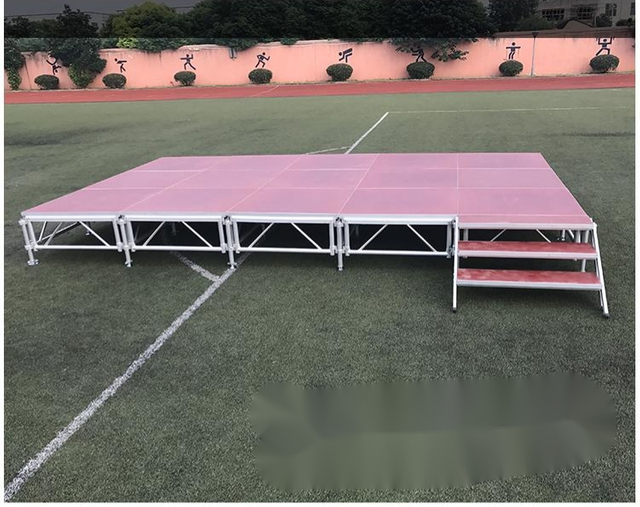 Custom Portable Outdoor concert stage for sale 7.32x7.32m