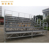 Aluminum Outdoor Indoor Grandstand Foldable Bleacher Grandstand Mobile Match Football Stadium Seats 10x6m for 126 person