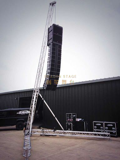PA Tower Aluminum for Line Array with Motor 6m