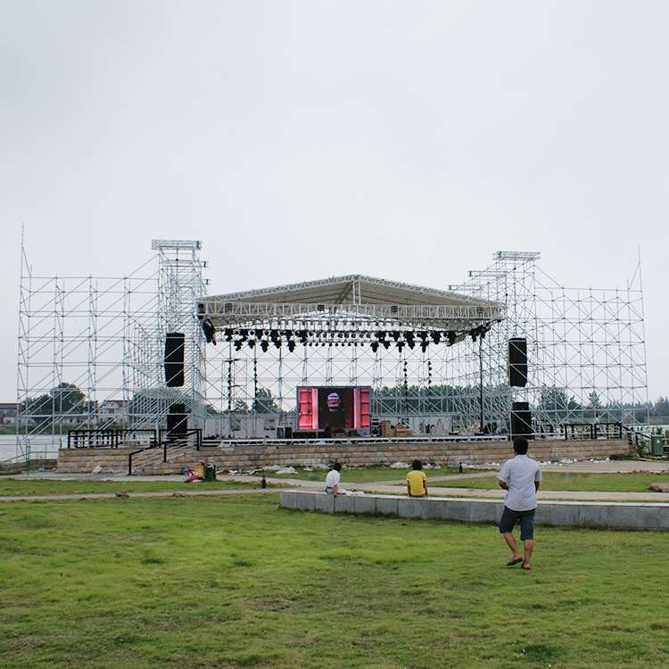 outdoor concert stage