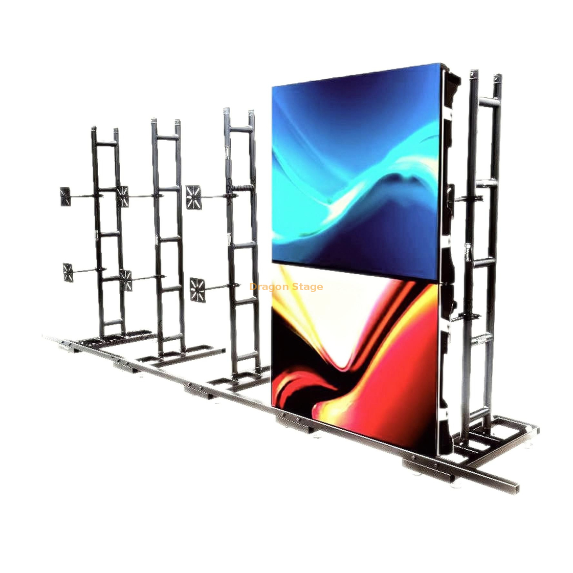 Ground Mount Stage Portable Truss Led 2x1m