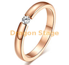 Engagement Rose Gold Fashion Jewelry Woman Diamond Finger New Design Wedding Ring Wholesale