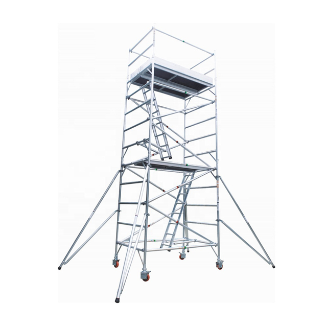 Mobile scaffolding aluminum mobile tower scaffolding