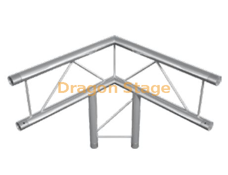 FT22-C30-V double tubes outdoor lighting truss 35×2