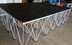 Easy Folding Aluminum Portable Stage Platform/assembly Panel Stage