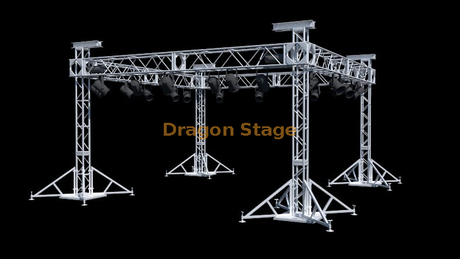 Non Roof Truss System for Small Event Wedding 46x31x35ft