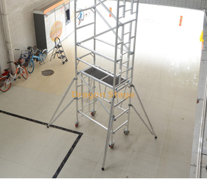 aluminum single Scaffold System Ringlock Scaffolding for Construction